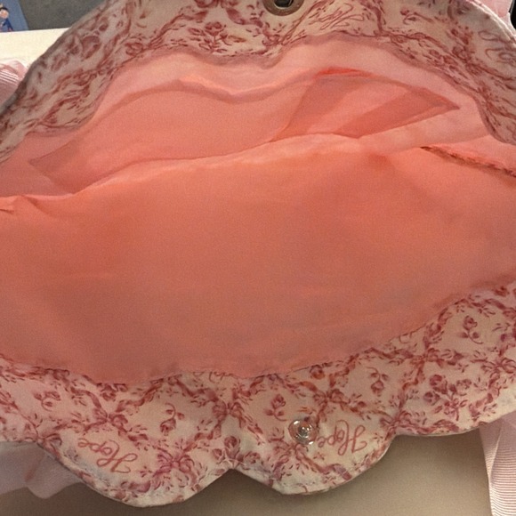 Longaberger 2009 Horizons Of Hope Tote Bag Purse Breast Cancer Awareness Pink - Picture 8 of 8